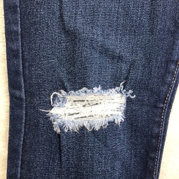 Letters To Juliet Distressed Darker Wash Juliet Jeans 27 New - Picture 2 of 13